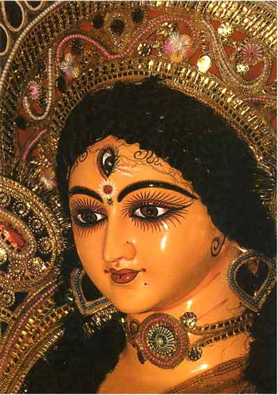Goddess Durga represents a united front of all Divine forces against the 